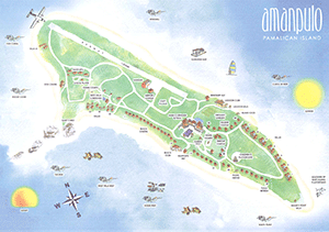 アマンプロ リゾートマップ