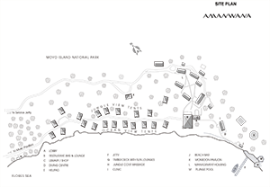 アマンワナ リゾートマップ